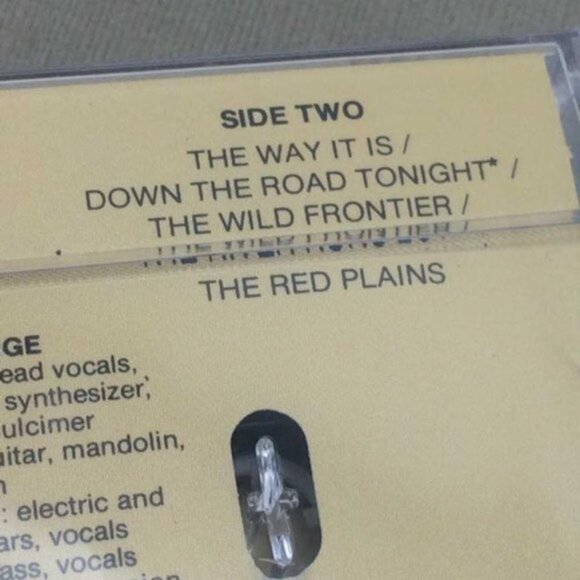 Sealed Bruce Hornsby and the Range Cassette Tape The Way It Is Album - Picture 5 of 5